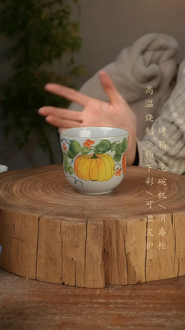 碗瓷景德镇手工手绘高温瓷釉下彩