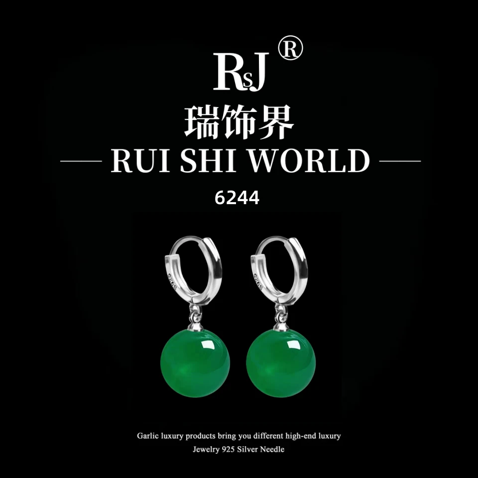 铜合金耳饰 瑞饰界设计师款耳饰~6244