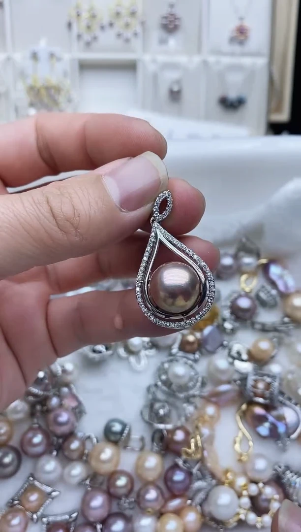 吊坠(不含链)未镶嵌淡水珍珠吊坠多样性发其一