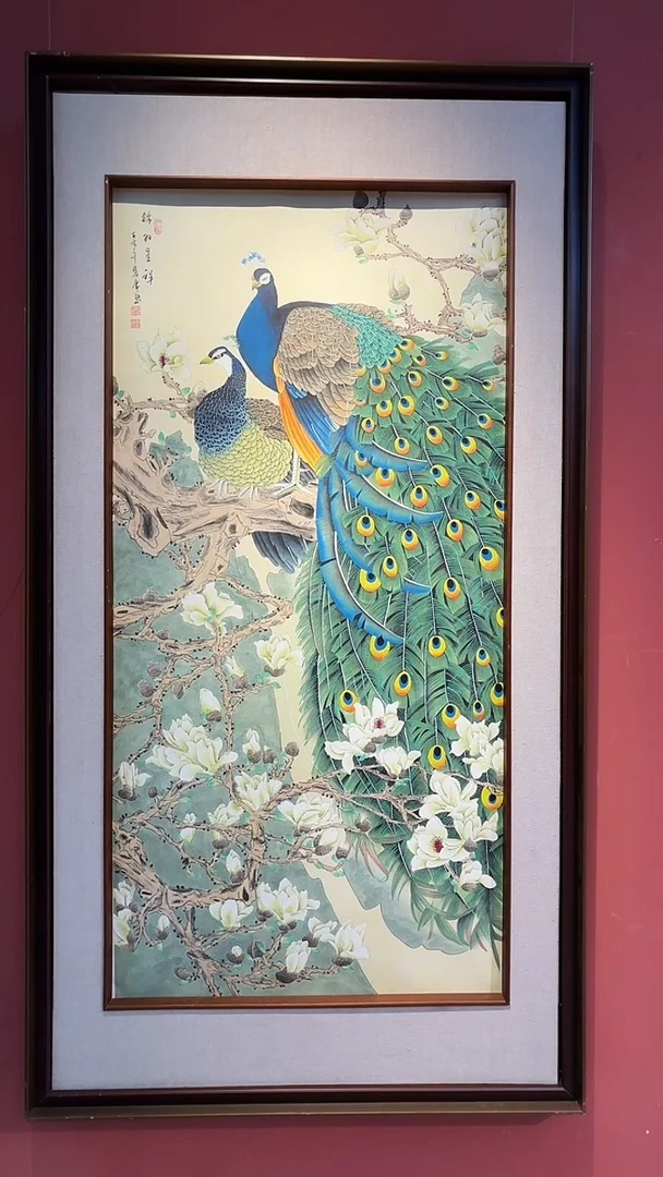 国画郭老师现场作品