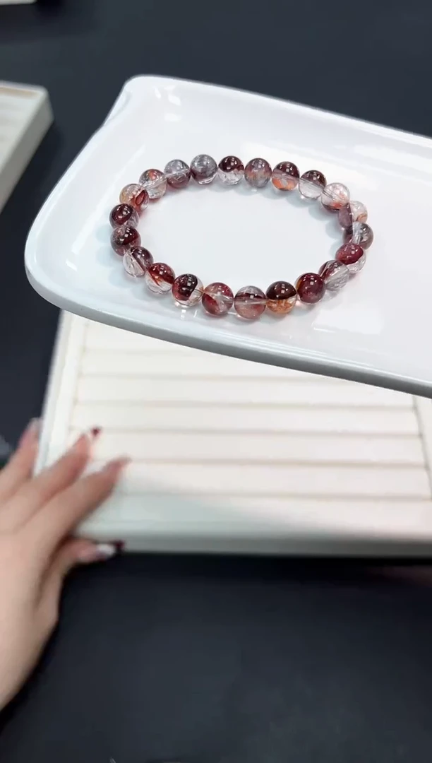 【闪购商品】水晶手串未镶嵌48N多样性发其一/1条默认微瑕