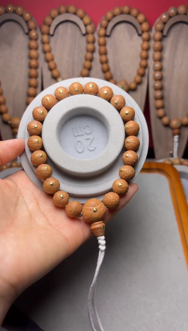 吊坠凤眼菩提12凤眼手串铜钉