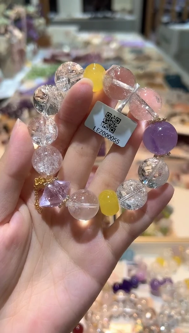 水晶手串未镶嵌手串