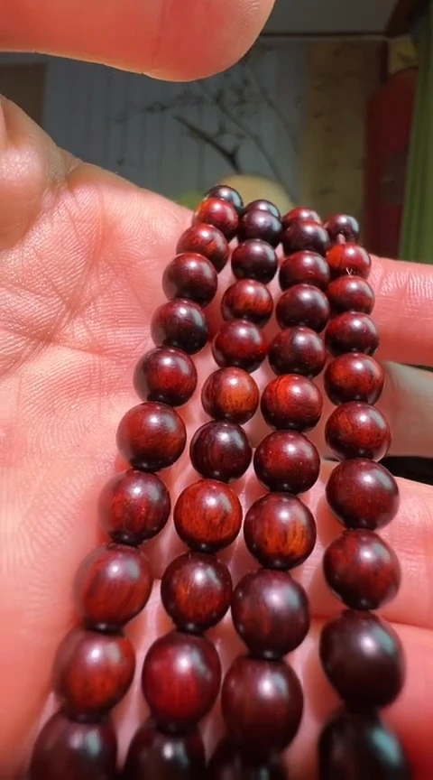 檀香紫檀（小叶紫檀）0.6多圈一条