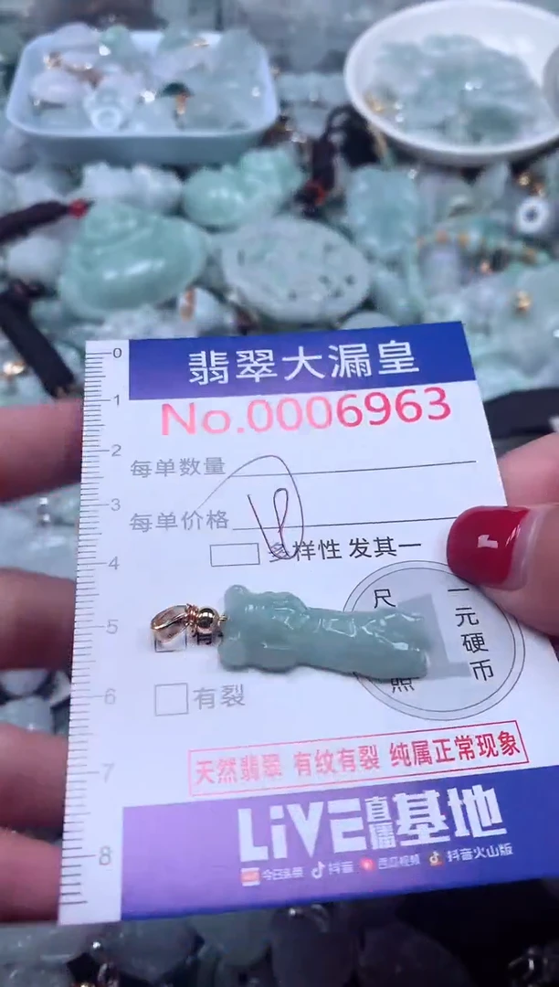 颈饰未镶嵌翡翠6963