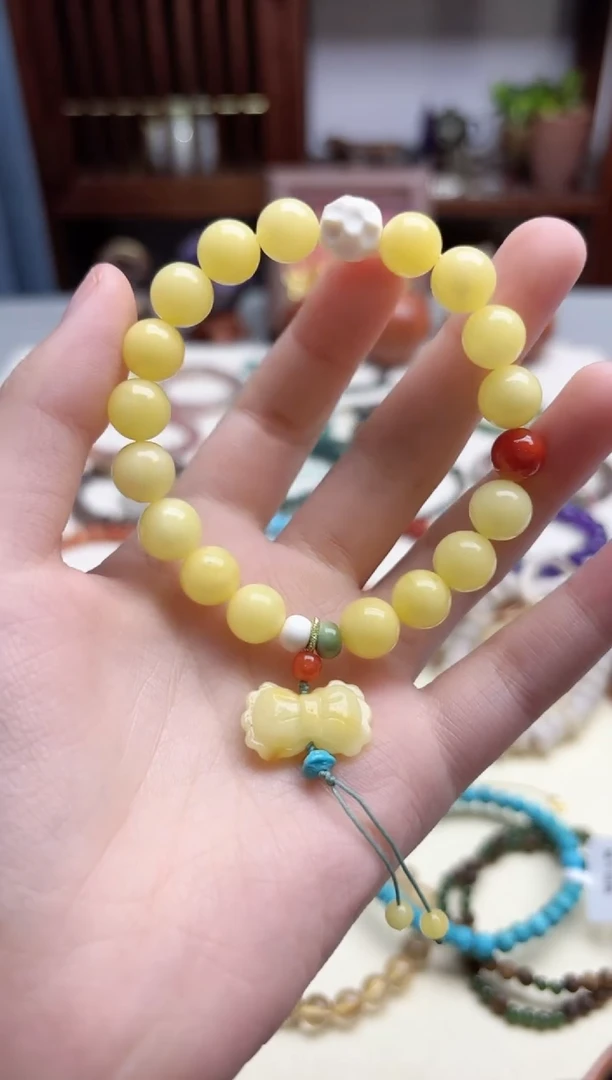 裸石蜜蜡未镶嵌蜜蜡手串10mmXSQ