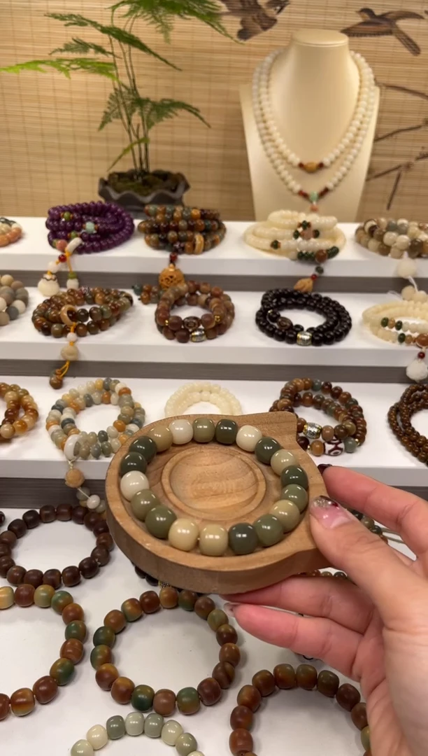 【闪购商品】白玉菩提手串开播福利桶珠手串