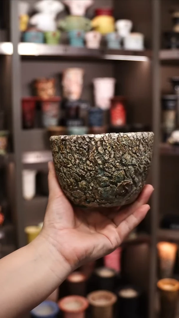 利**因泰国进口手工花盆个性创意花盆