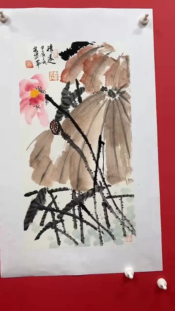 国画孟宪岱手绘国画