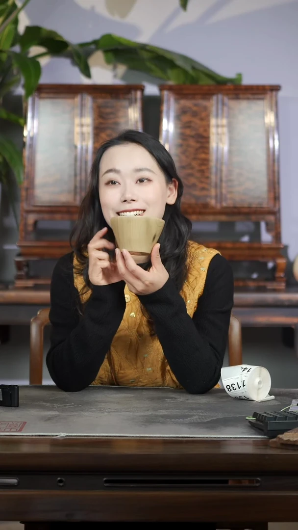 金丝楠*原木精工木碗137