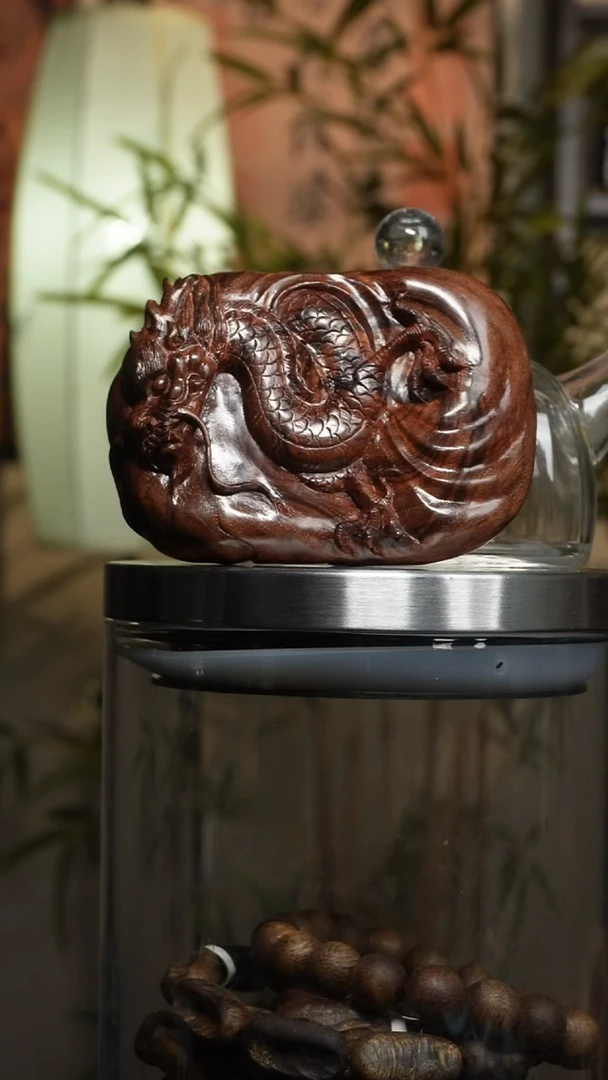 手串/手链黄花梨/降香黄檀海南黄花梨龙牌