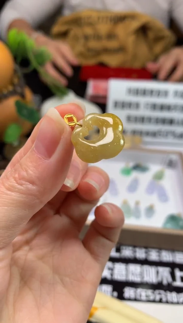 颈饰未镶嵌翡翠人****光---118884