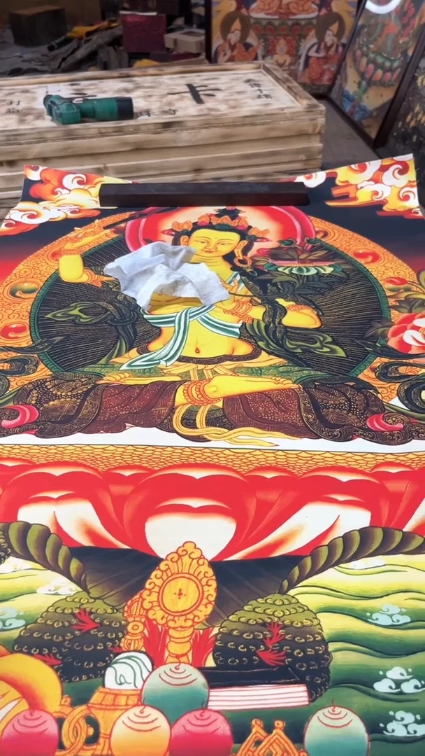 卷轴画卷轴画玖忆唐卡TK16104