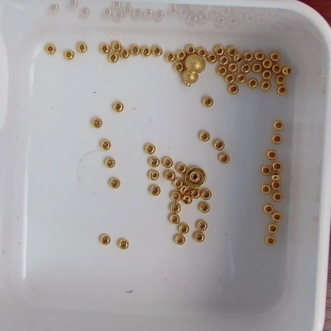 黄金足金小金 豆2