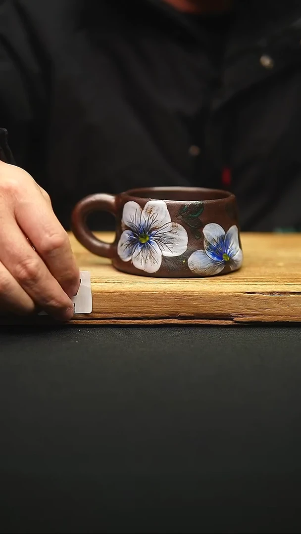 @@陶园瓷舍@@纯手工手绘@高温釉下彩