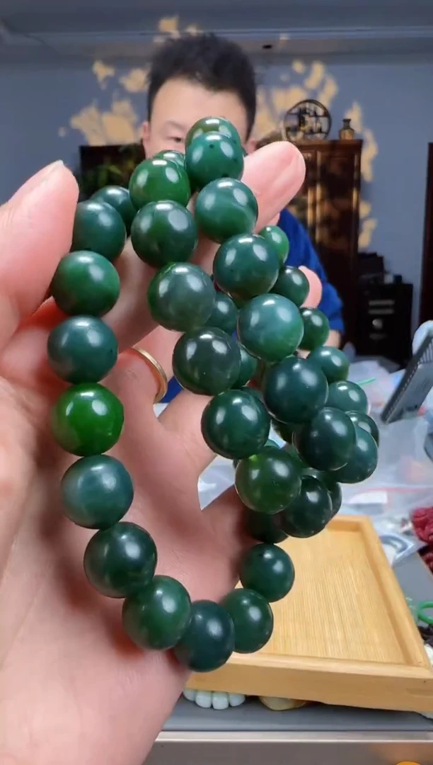 【闪购商品】和田玉颈饰未镶嵌12mm拍一发一多样性发货