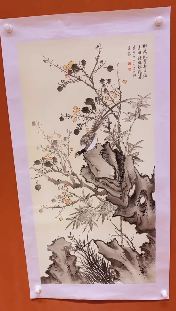 国画李*棋张灼林老师绘画作品