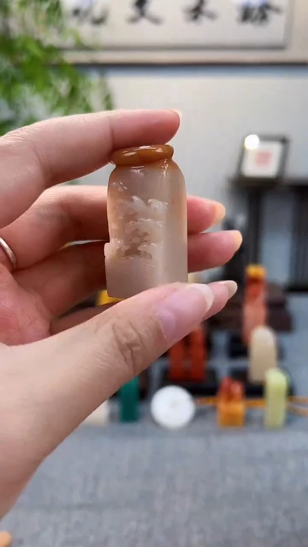 寿山石印石素章  自定义
