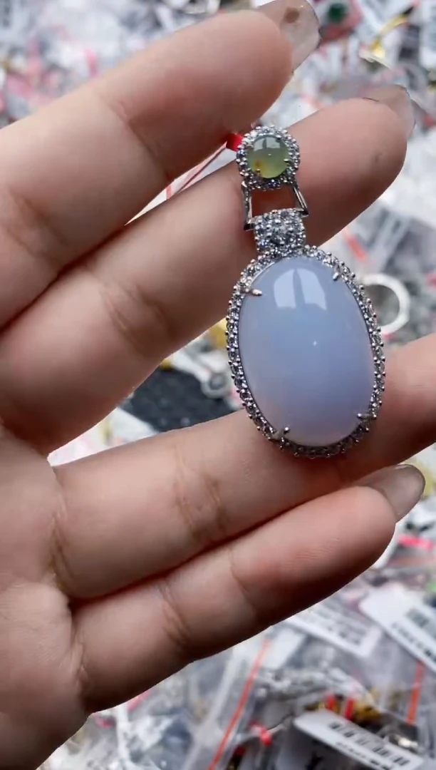 【闪购商品】翡翠戒指银S925镶嵌333333---10
