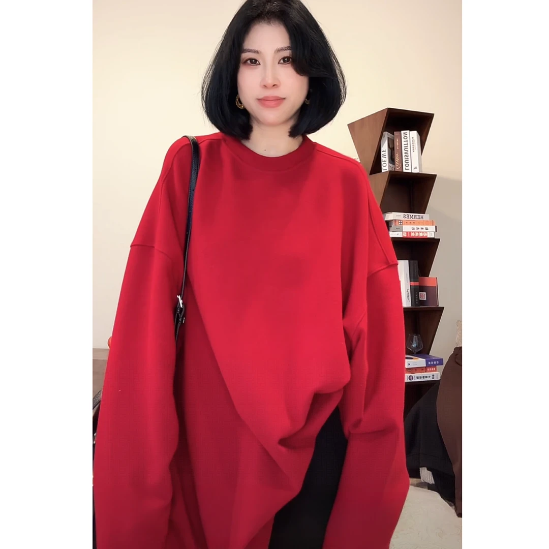 ZUOXIAOQI粘豆包舒适卫衣13（衣长76-79/胸围134-140）