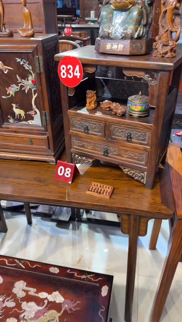 木雕刻小万历柜880.8888