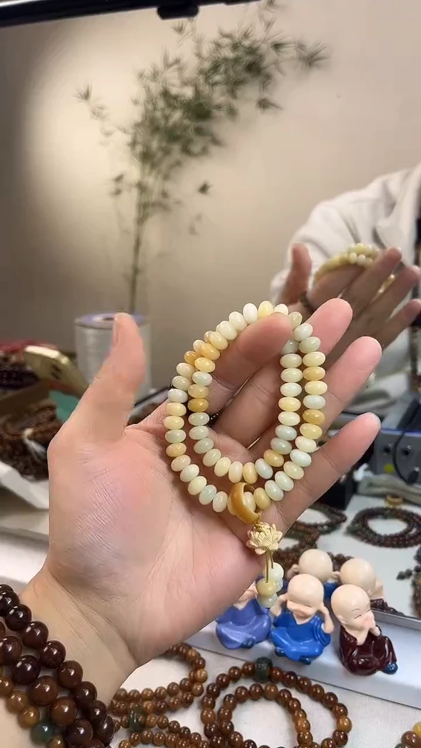 吊坠菩提根/象牙果糖果菩提根双圈