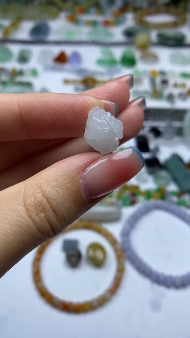未镶嵌定制翡翠j***静毛货定制不退不换