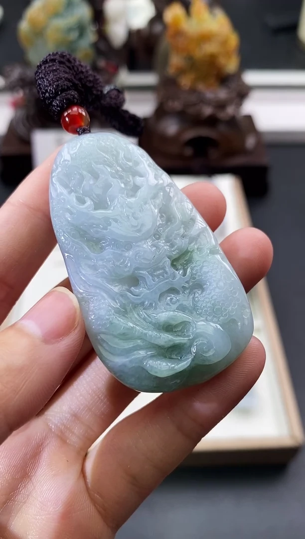 颈饰未镶嵌翡翠天然缅甸A货翡翠