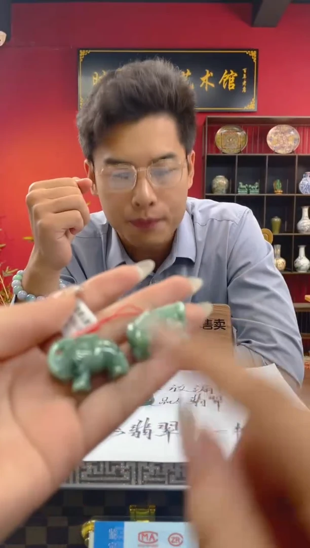 颈饰未镶嵌翡翠翡翠A货 LL003