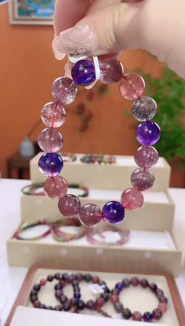 【闪购商品】水晶手链未镶嵌超七单圈13*多样性发货一件