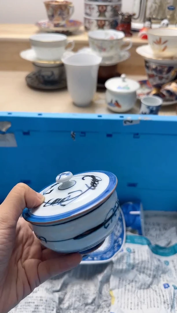 茶杯紫砂行*淘艺中古瓷器满18米包邮