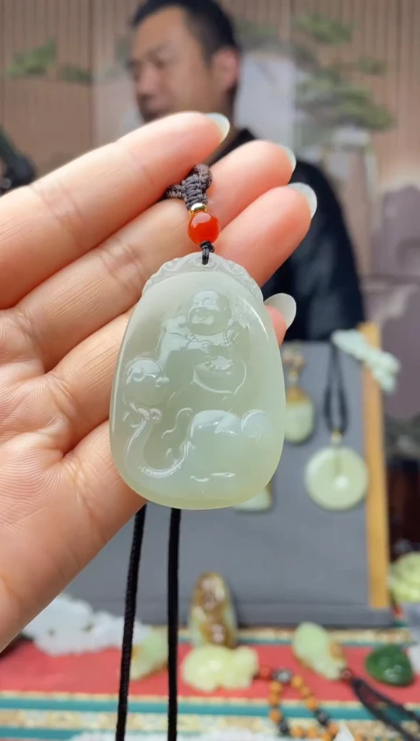 未镶嵌和田玉挂件拍一发一
