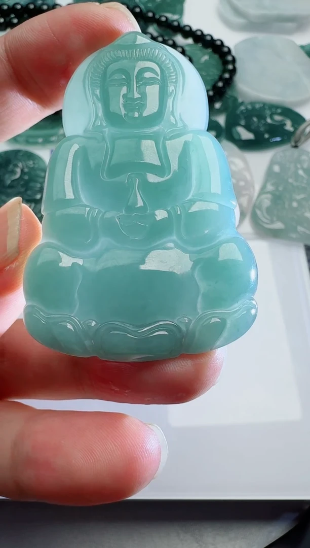 【闪购商品】翡翠吊坠(不含链)未镶嵌多样性随机发其一