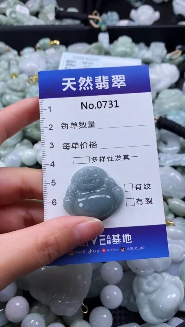 【闪购商品】翡翠颈饰未镶嵌缅甸A货翡翠0731