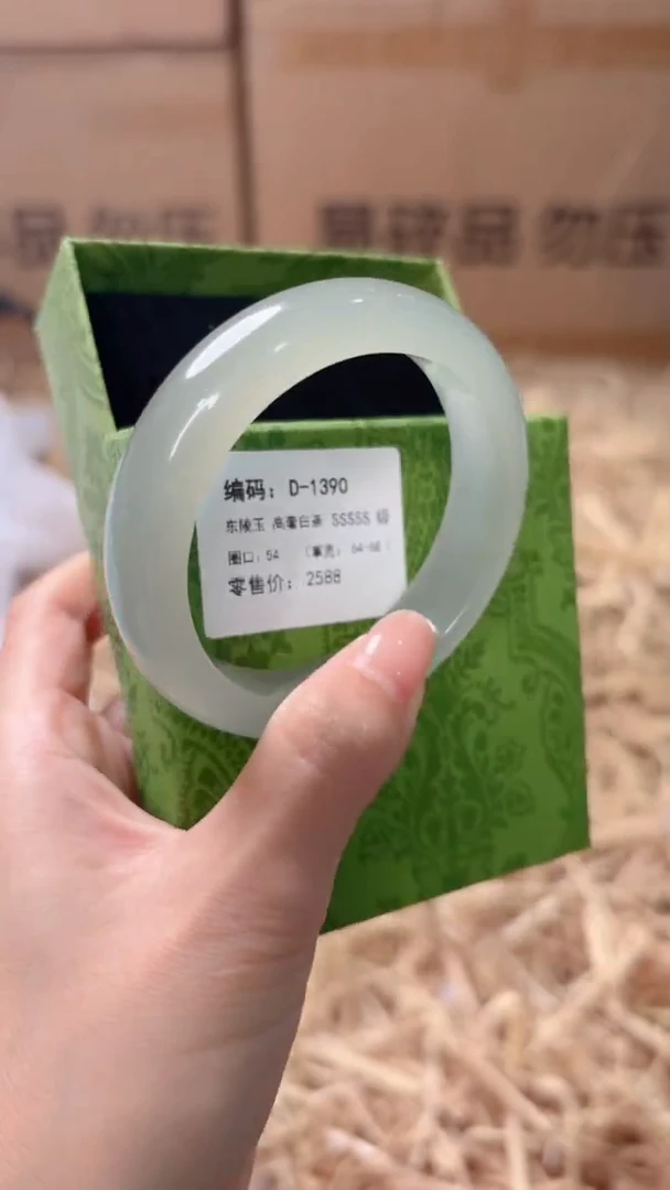 未镶嵌手镯石英质玉D-1390