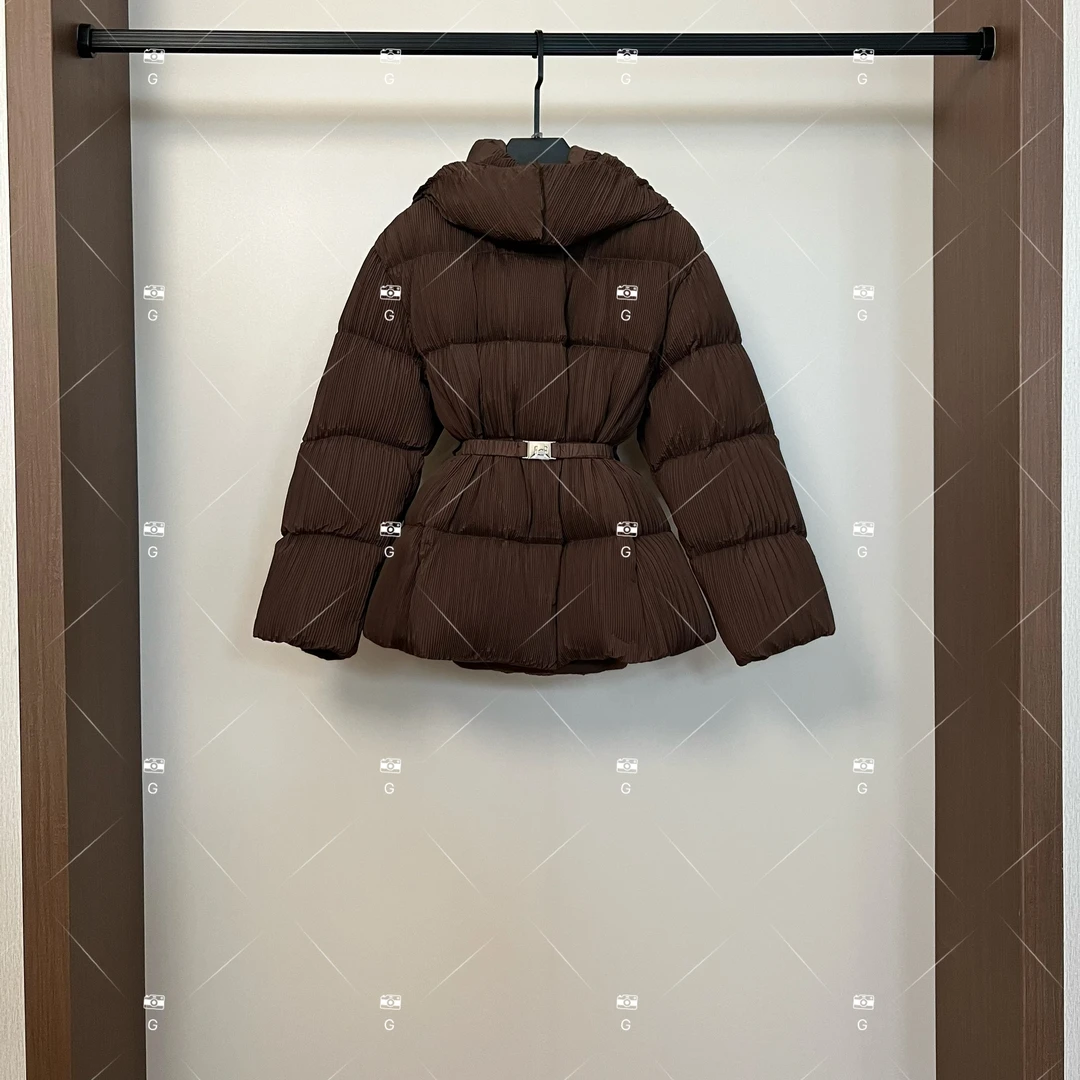 【静】秋冬气质小香风设计师中长款羽绒服轻奢女 GS-57703