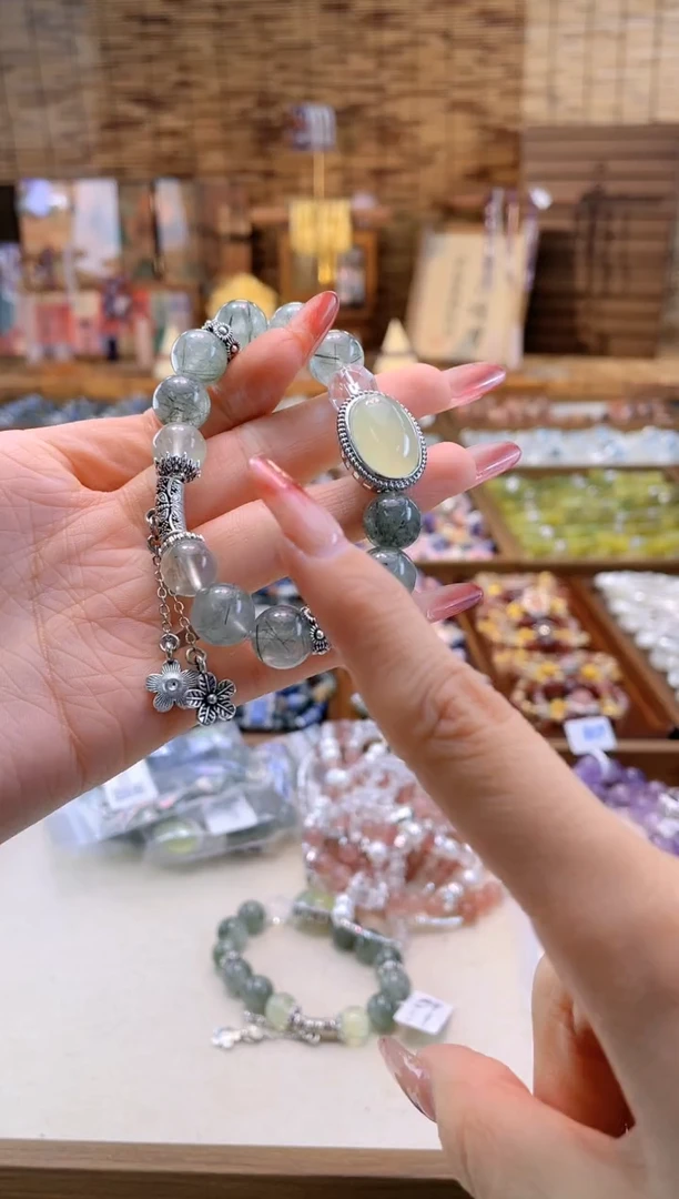 【闪购商品】水晶手链合金sj-1211sj-1211