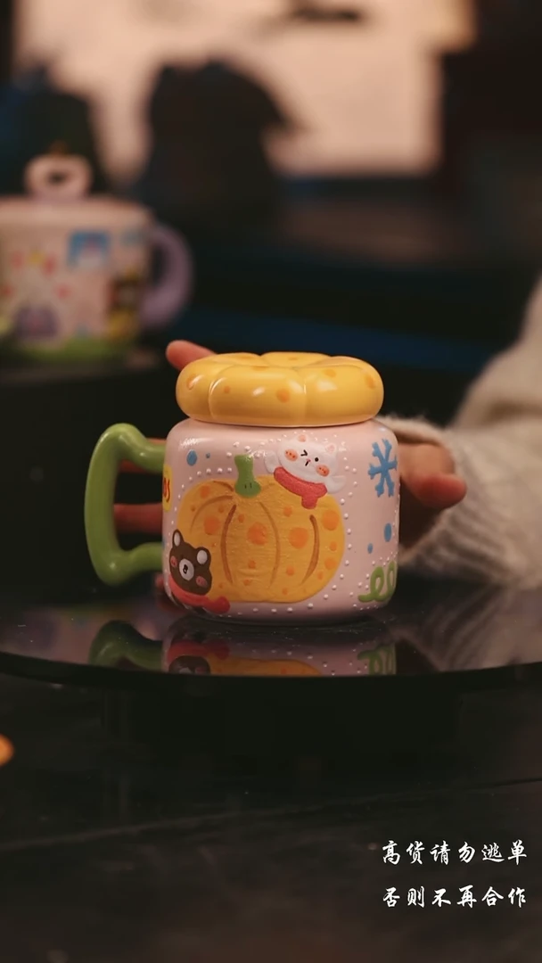 陶瓷景德镇可爱设计师款陶瓷