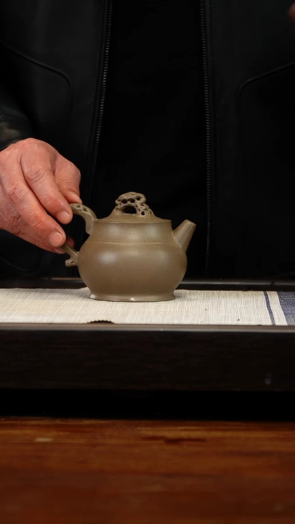 茶壶紫砂蟹壳青寻香大