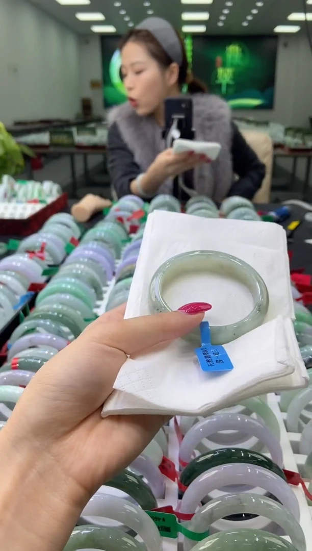 未镶嵌手镯翡翠0058406