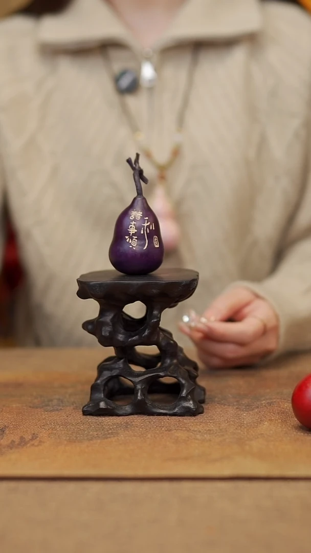 【闪购商品】374宴禾堂大漆车挂小葫芦38