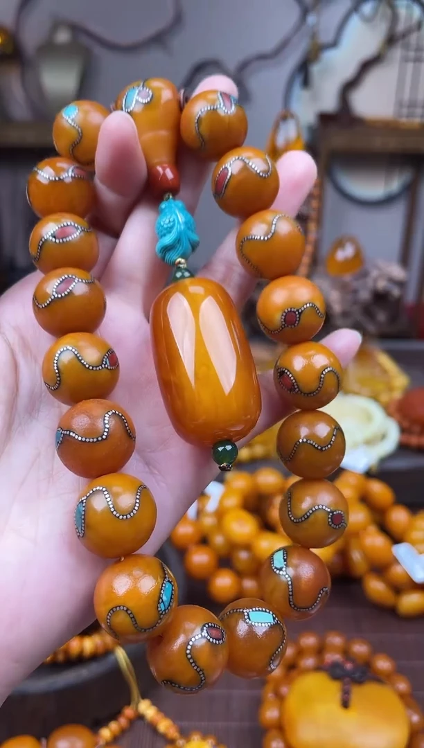 裸石琥珀未镶嵌首饰 假1赔4（多样性发货1件