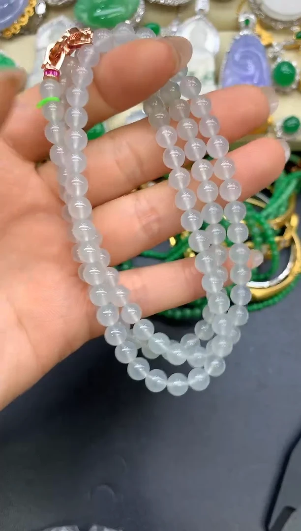 翡翠未镶嵌颈饰565-中国好珍宝