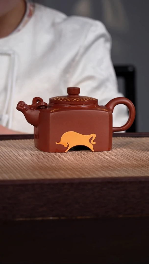 茶壶紫砂紫泥 500cc