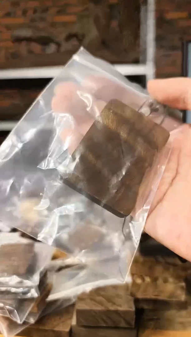 楠木(金丝楠)把件无事牌
