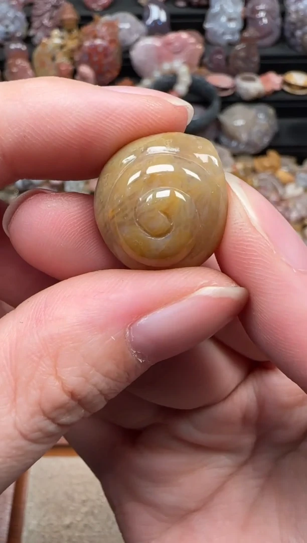 颈饰未镶嵌硅化珊瑚（珊瑚玉）053