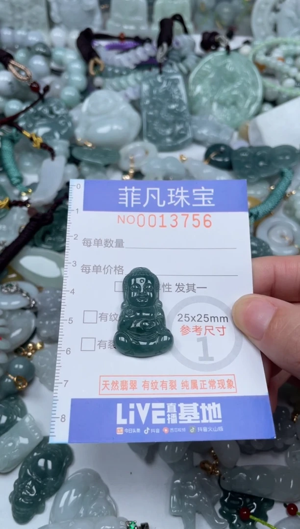 颈饰未镶嵌翡翠13756