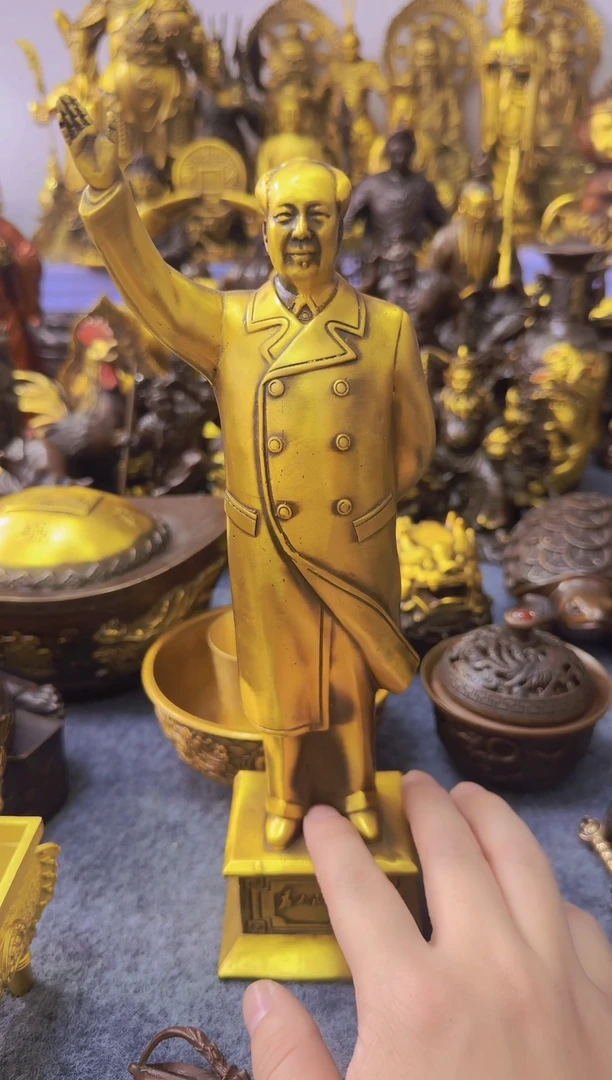 老黄黄铜摆件装饰品