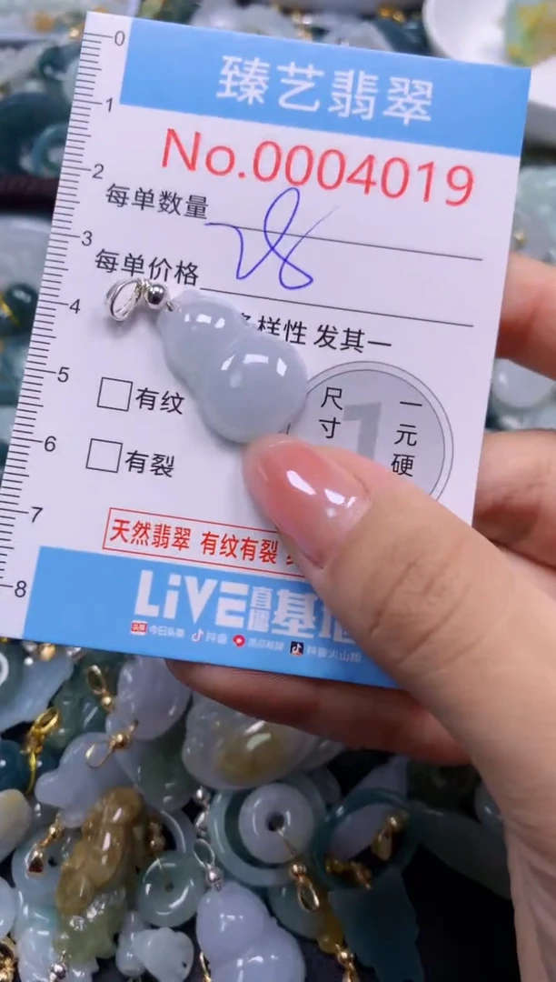 颈饰未镶嵌翡翠4019