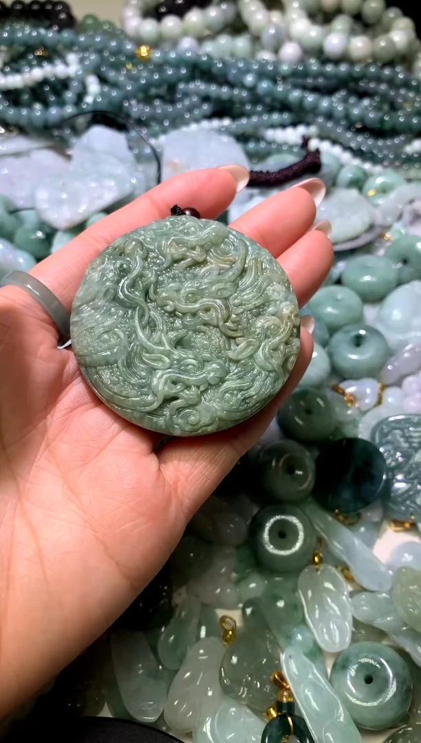吊坠(不含链)未镶嵌翡翠1